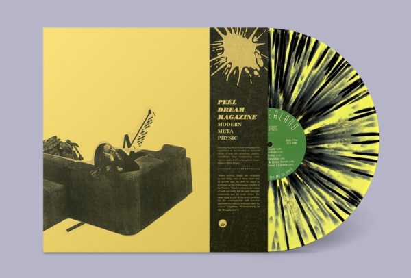 Peel Dream Magazine - Modern Meta Physic - Yellow/black splatter Vinyl - www.logofiasco.com